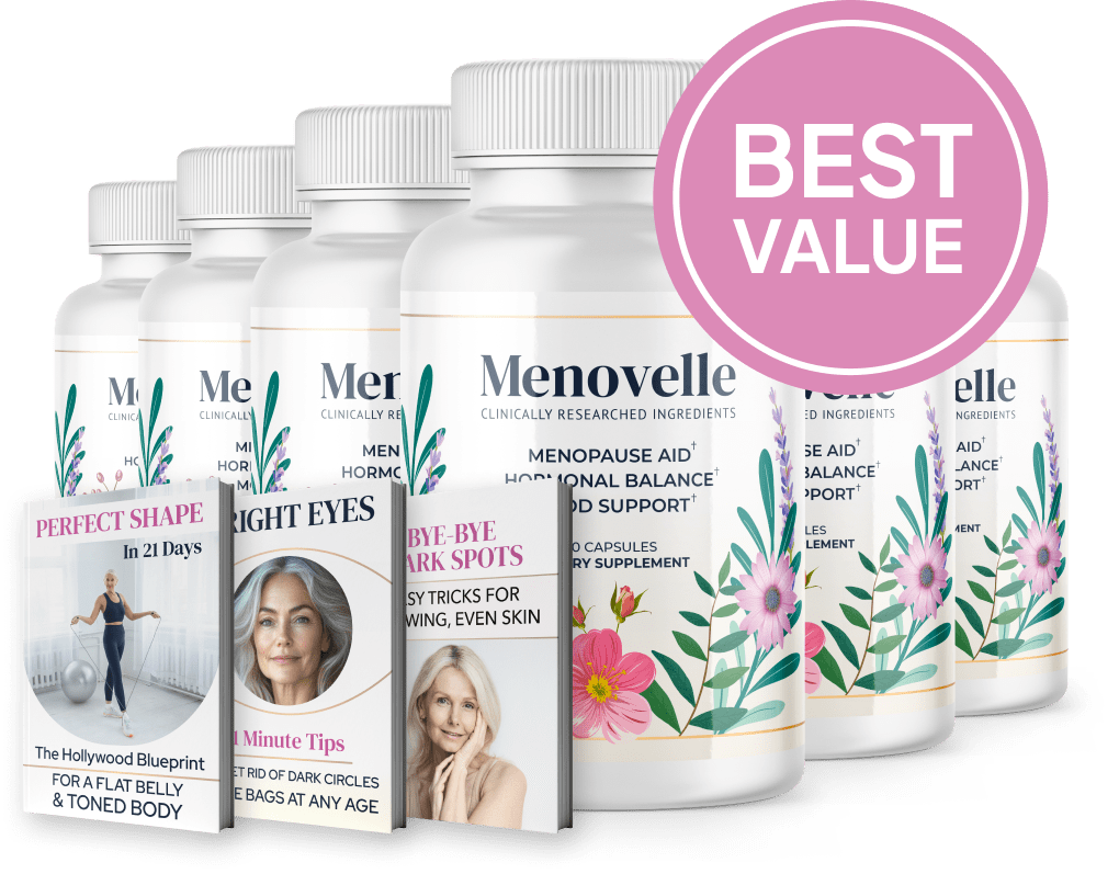 Menovelle six bottles plus bonus